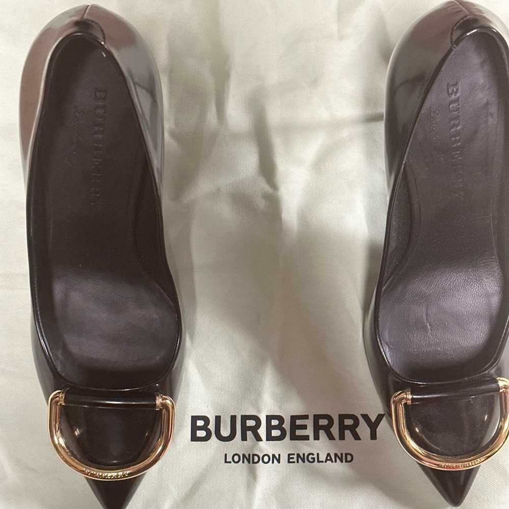 black burberry heels size 39